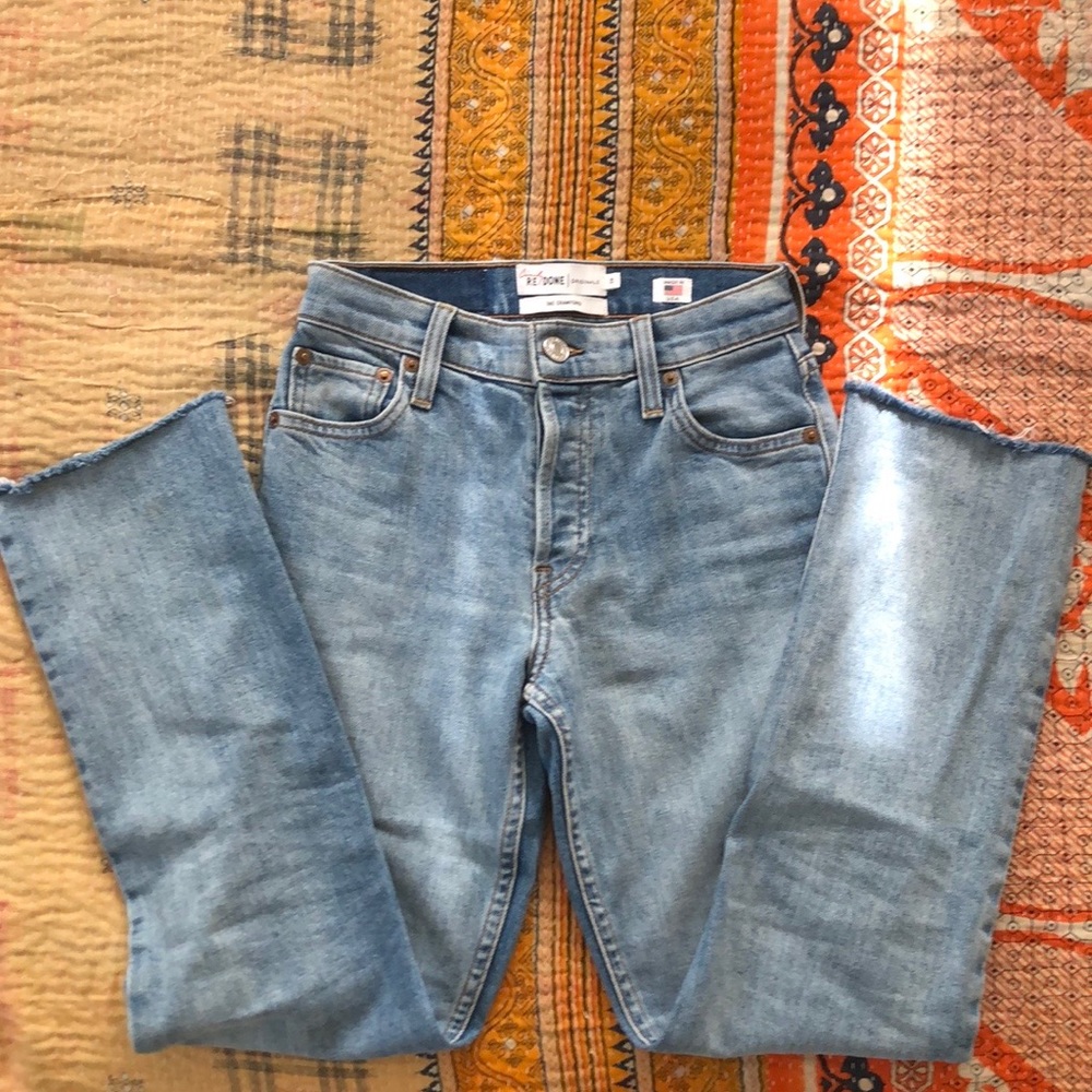 RE/DONE Crawford Originals straight leg- Stretch